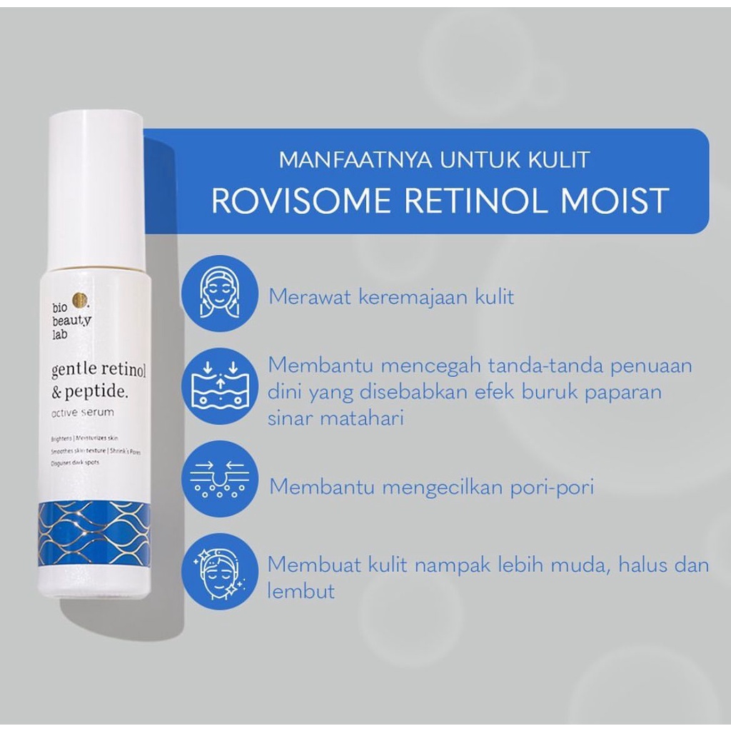 BPOM Bio Beauty Lab Gentle Retinol &amp; Peptide Potent-C Power Luxurious Acne Facial Oil Serum Phyto Power Essence