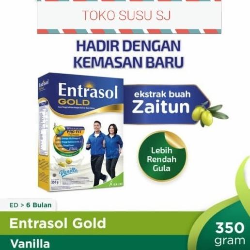 

[ COD ] ENTRASOL GOLD VANILA 350 GRAM/350GR