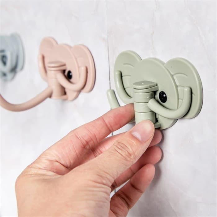 KING [HG] Gantungan Model Gajah / Hanger Gajah / Gantungan Dinding Multifungsi / Hanger Serbaguna