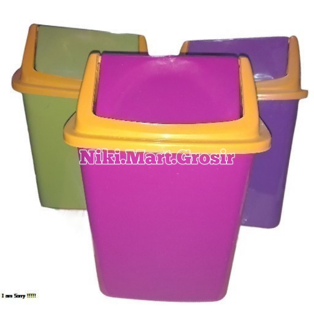 Tempat Sampah Kotak Tanggung / Kotak Sampah Tutup
