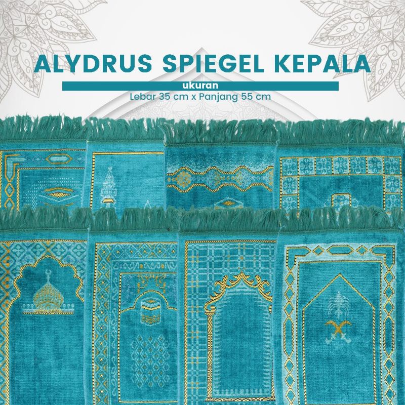 Sajadah Anak Alydrus / Saj Sujud Kepala 35x55