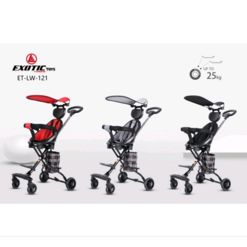 STROLLER EXOTIC 002 RODA 4 DORONGAN BAYI