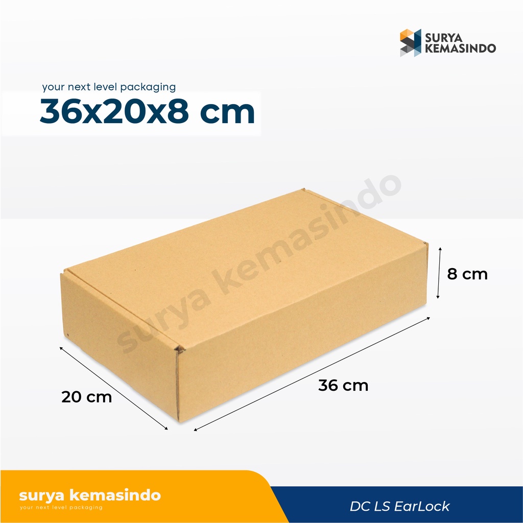 

Box 36X20X8 (BABE) cm Kardus/Karton/kemasan/packing/Hampers/Baju/tinggi8