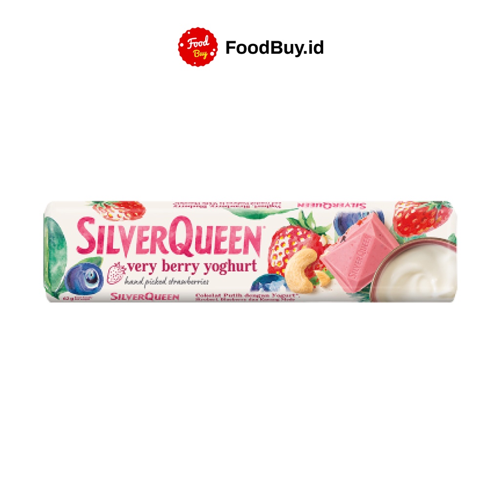 

SilverQueen White Chocolate Very Berry Yoghurt 58 gr