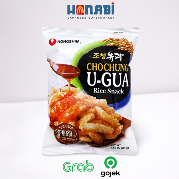

Nongshim Cho Chung U-Gua Snack 80g - Snack Beras Manis Made In Korea