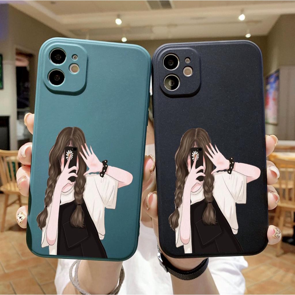 BB26 Softcase motif cewek cool girl for Samsung J2 J3 J4 J4+ J5 J6 J6+ J7 Note 10 10+ 20 Ultra Lite S10 S20 S21 S22 FE 5G Prime Pro