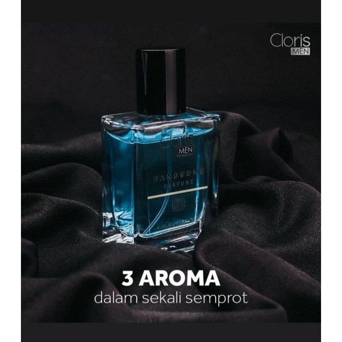 Clorismen Parfum Handsome Parfum Minyak Wangi Pria Parfume Minyak Wangi Cowok Cloris Men Parfum Doedorant Tahan Lama
