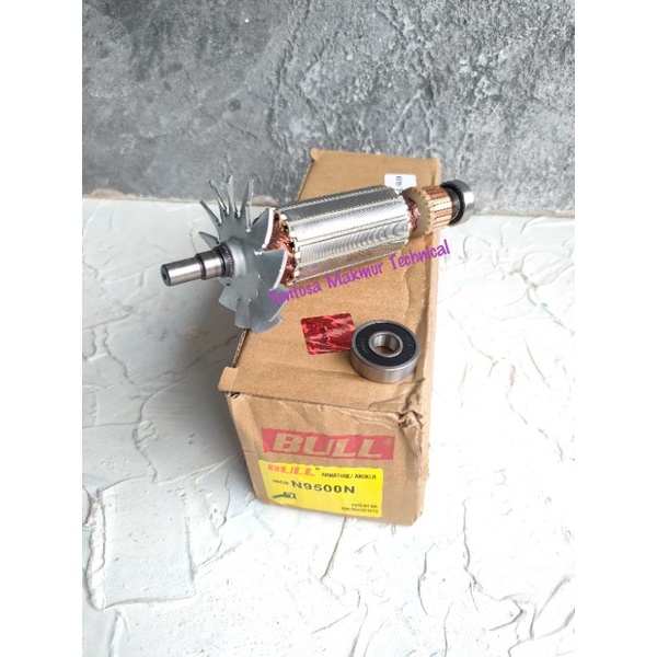 BULL N 9500 Armature Angker Grenda Grinder Gurinda Makita N9500 N9500N
