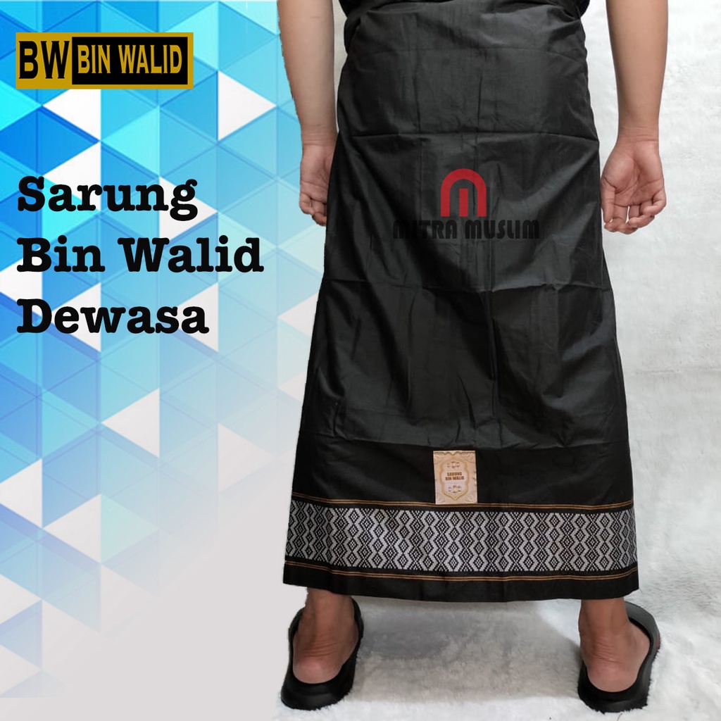 Sarung Tenun Songket Kain Sarong Murah Bin Walid  Dewasa