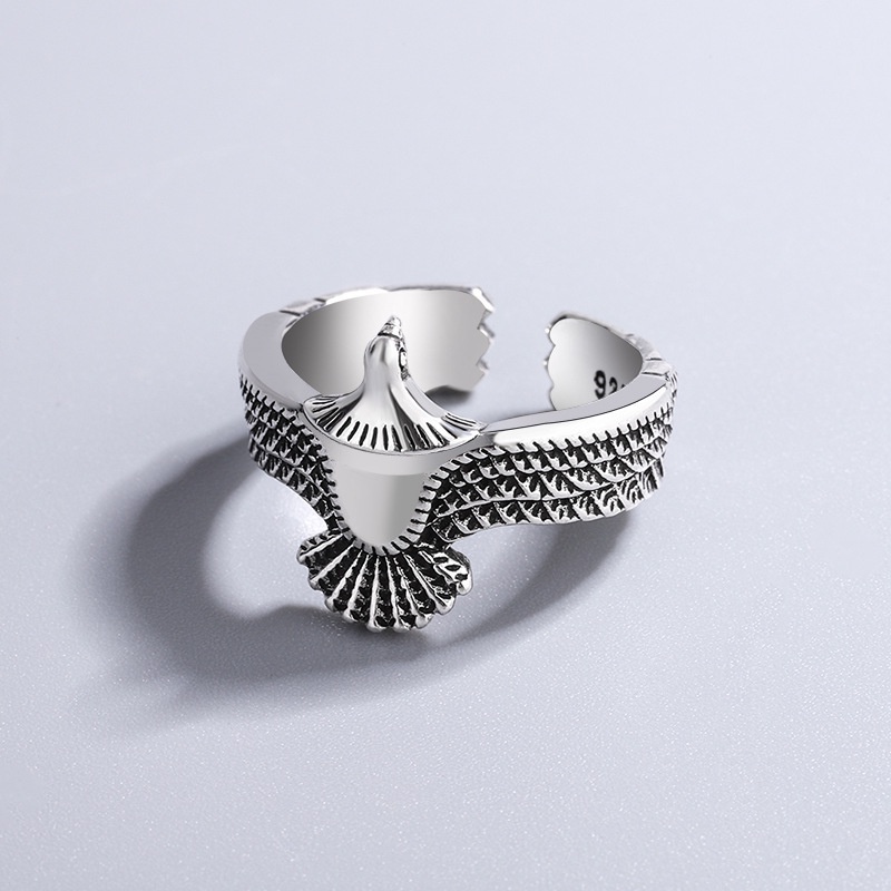 Cincin Bentuk Elang Gaya vintage Eropa Dan Amerika