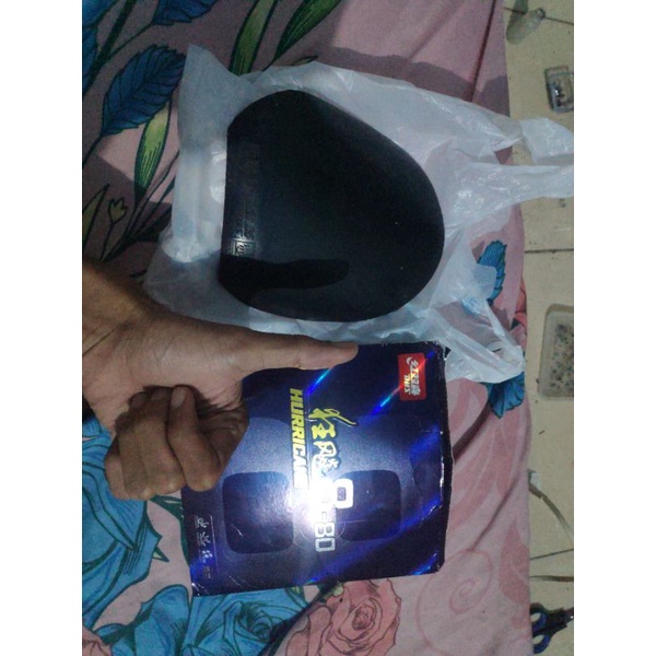 karet tenis meja dhs hurricane 8