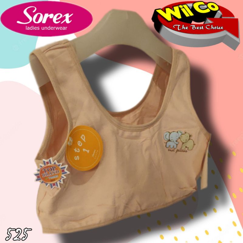 K525 - [Harga Per 1 Pcs] MINISET ANAK WANITA PAKAIAN DALAM ANAK SOREX YOUNG STEP 1 FREE SIZE