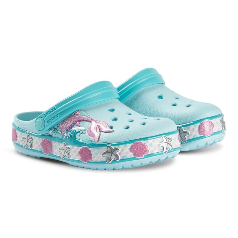 Crocs anak Fun lab Mermaid / Sandal anak anak / Sandal crocs anak MERMAID TAIL