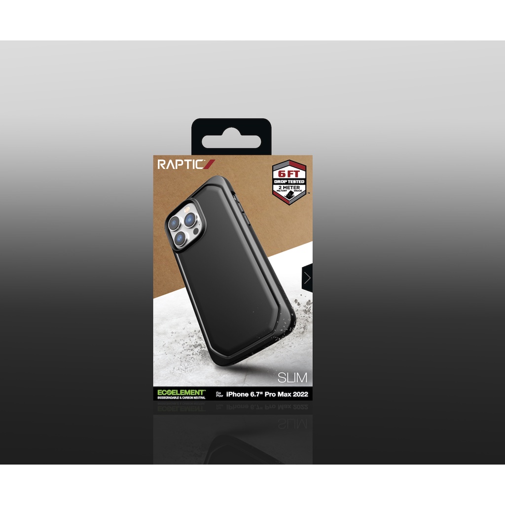 RAPTIC Casing iPhone 14 Pro Max XDoria Raptic Slim Drop Protection Case