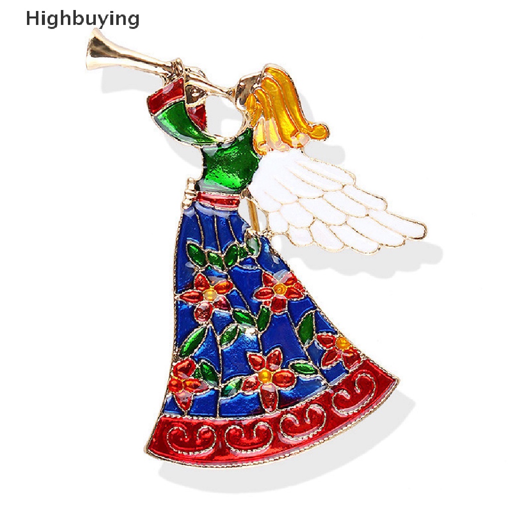Bros Pin Desain Gadis Menari Aksen Berlian Imitasi Untuk Aksesoris Dress Glory