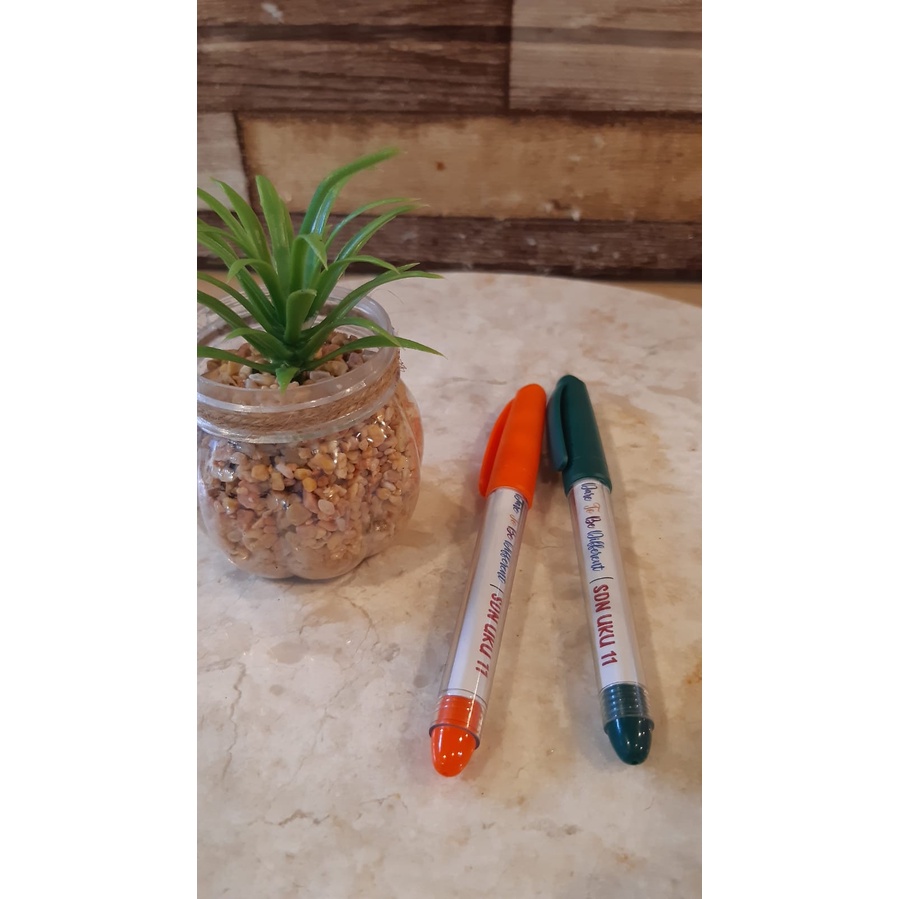 

pulpen promosi custom / custom design nama perusahaan