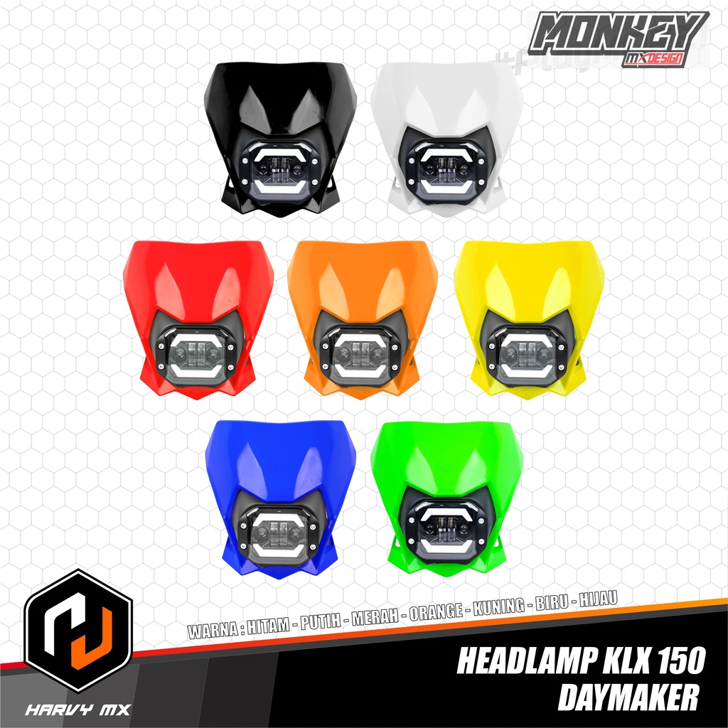 Headlamp KLX BIGFOOT DTRACKER LED Daymaker