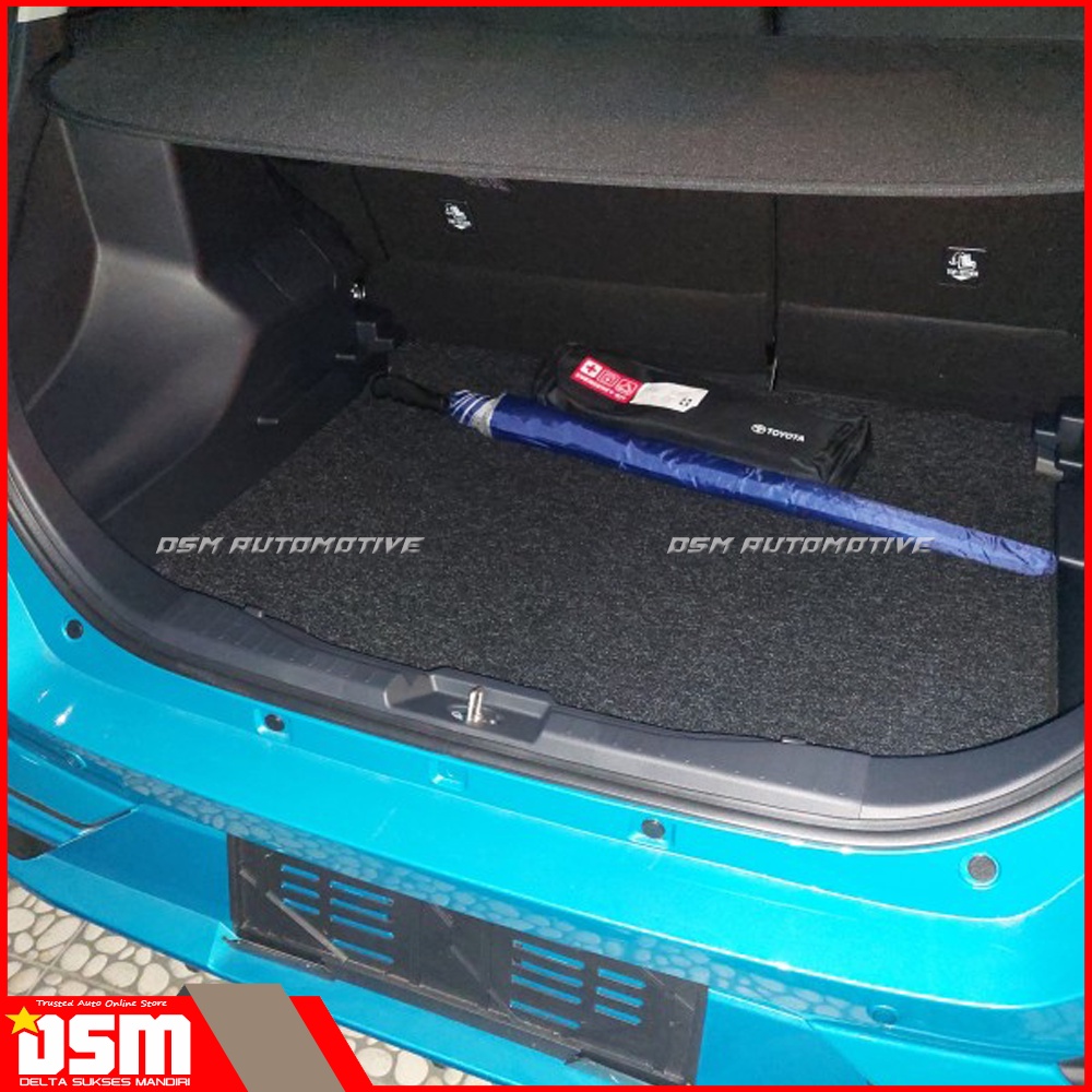 Karpet Mobil Mie Toyota Raize Rocky - Full bagasi / Karpet Mie Tebal dan Empuk / DSM