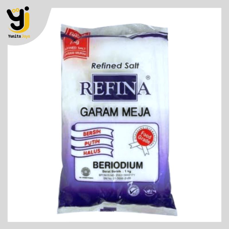 

[YUNITA JAYA] GARAM REFINA 1kg/GARAM MEJA