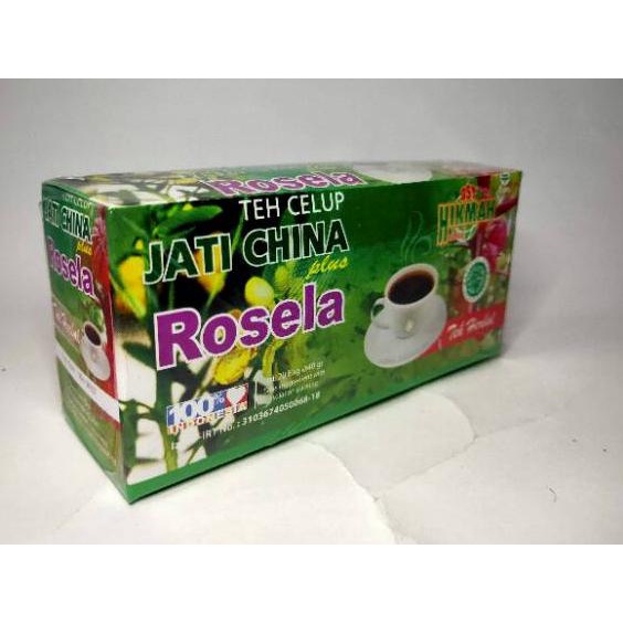 

㊔ Grosir Teh Herbal Jati Cina plus Rosella 100% ORIGINAL NEW PRODUCT 2477 ✯