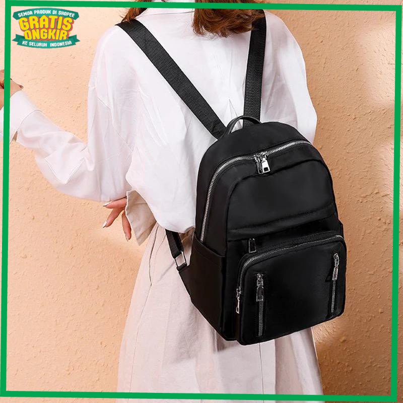 TAS BRANDED IMPORT KOREA / Tas Ransel Backpack Wanita Import Korea Batam Multifungsi Sekolah Kantor 