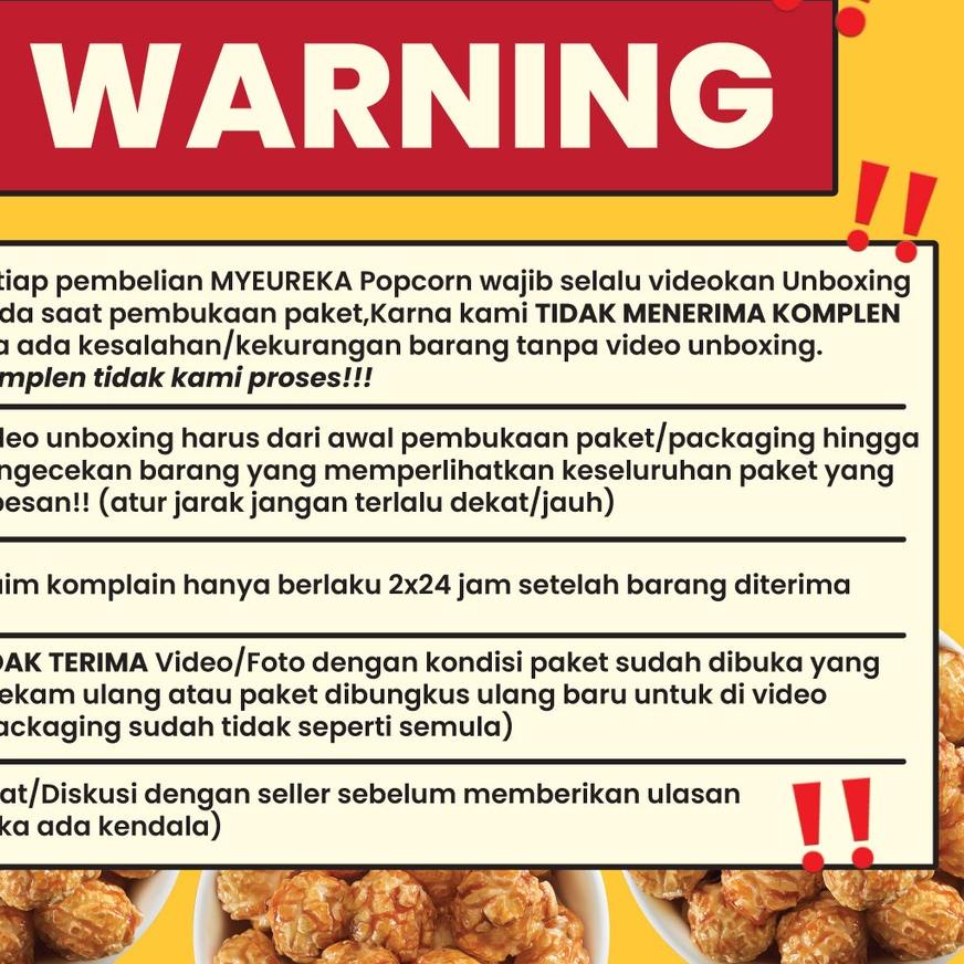 

11.11✔️Eureka Popcorn Tomato Can 90 g|SQ2