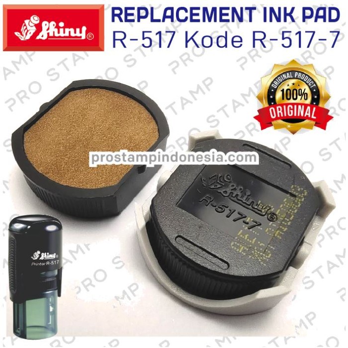 

Produk Replacement Ink Pad Shiny / R-512,R-520,R-524,R-532,R-538,R-542 Promo