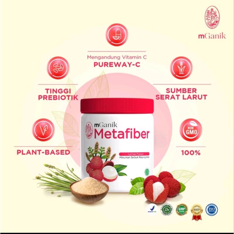 MGANIK METAFIBER RASA LYCHEE