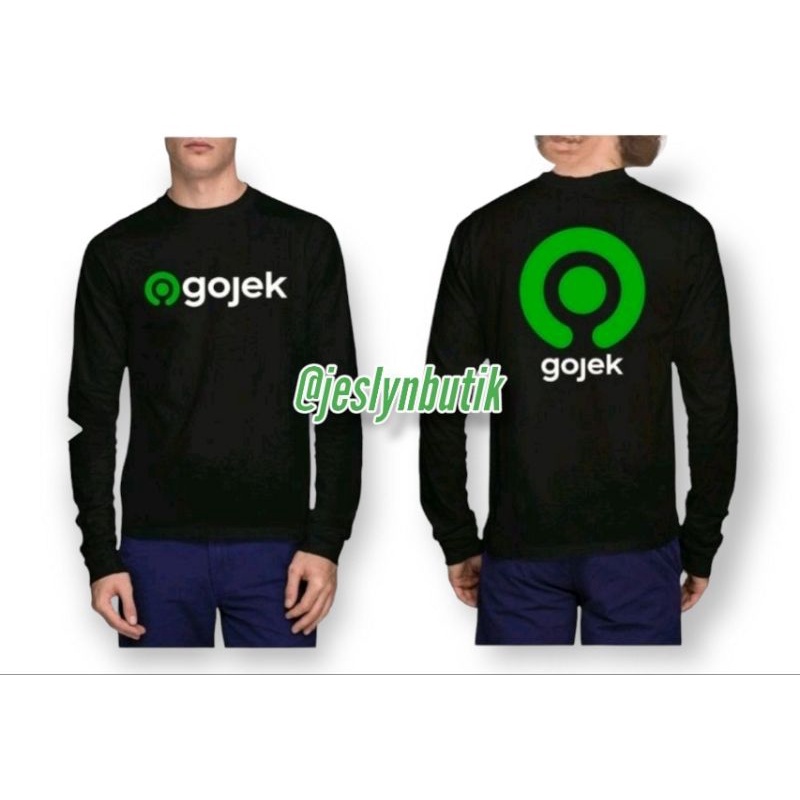 PROMO KAOS DISTRO GOJEK LENGAN PANJANG / KAOS DISTRO DRIVER -HARYADSGLOBAL