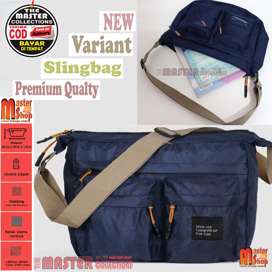 Tas Selempang Distro Kekinian Sling Bag Distro Tas Selempang Pria - Slingbag Perahu Unisex Bayar di tempat