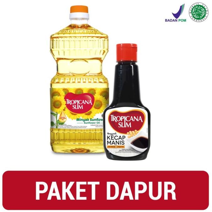 

[COD] Dapur Sehat Package: TS Sunflower Oil 946ml + TS Kecap Manis 200ml FREE ONGKIR Kode 1410