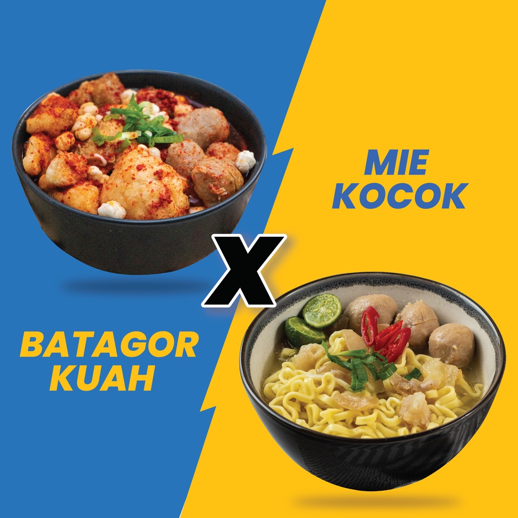 Kylafood Mix ( Batagor Kuah  x Mie Kocok )
