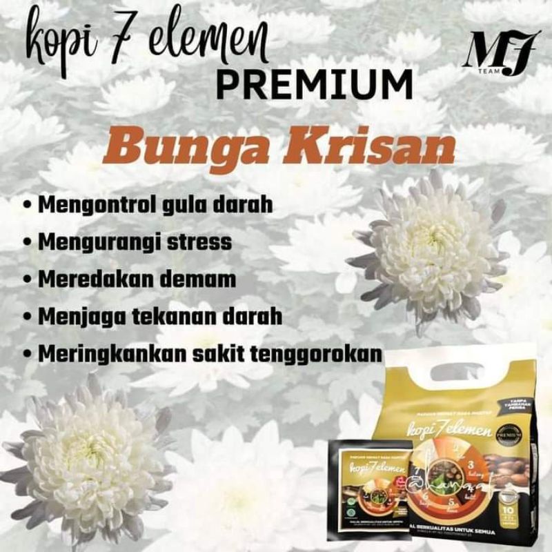 

kopi 7 elemen premium / kopi herbal HNI / kopi sehat
