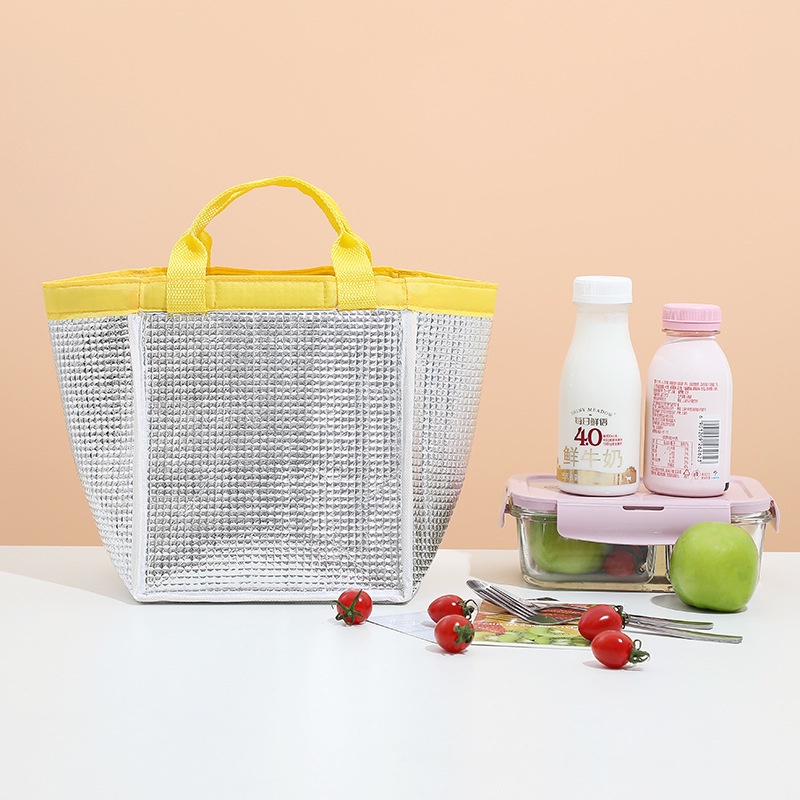 𝗘𝗕𝗦 ✅ PA072 Tas Bekal Karakter Lucu Besar Lunch Cooler Bag Makanan Aluminium Kotak Makan Import Murah