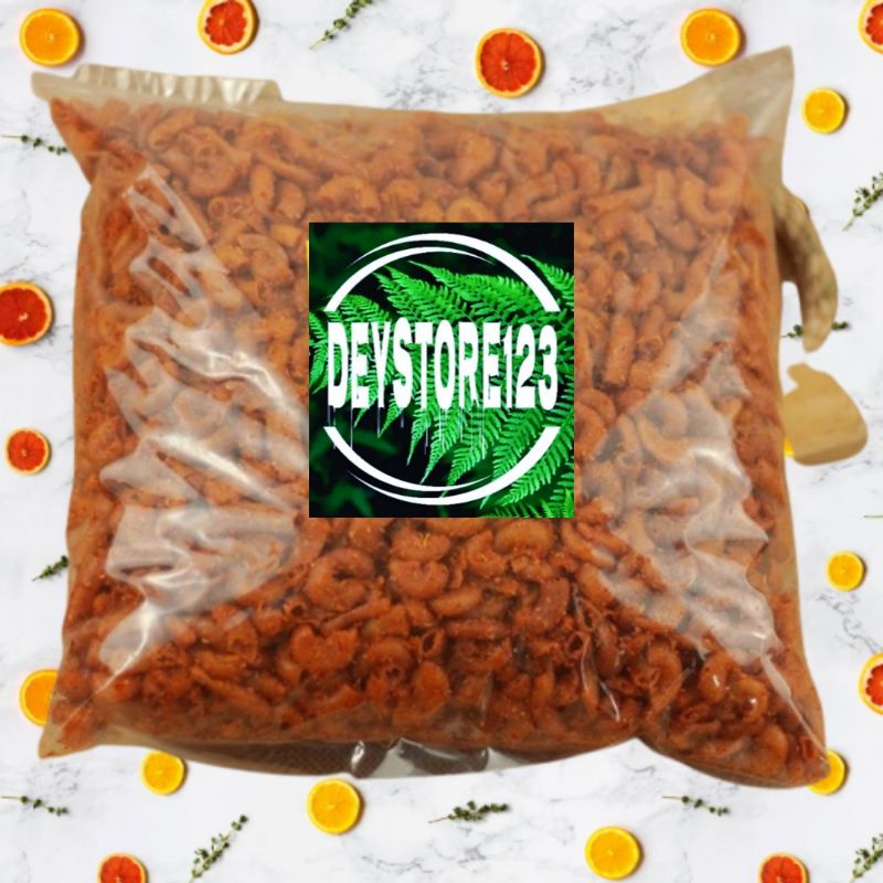 

Makaroni bantet kriuk 1 kg harga spesial cemilan pedas