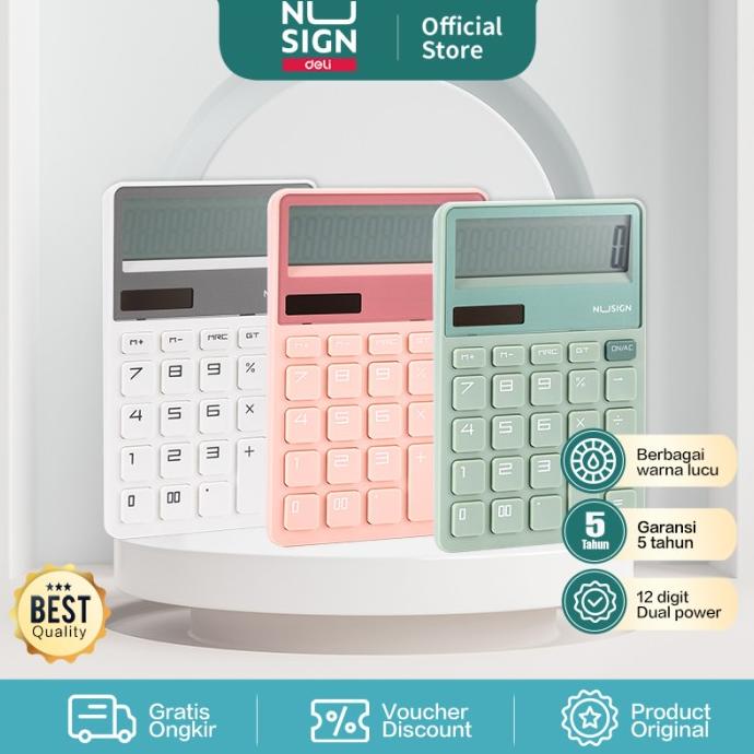 

Nusign Desktop Calculator / Kalkulator Meja Warna Pastel Lucu ENS042