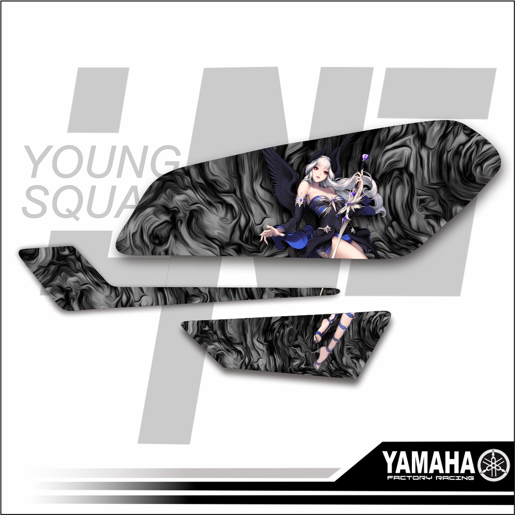 Striping Rx Spesial Variasi - sticker Motor Variasi RX SPECIAL YOUNG SQUAD 49