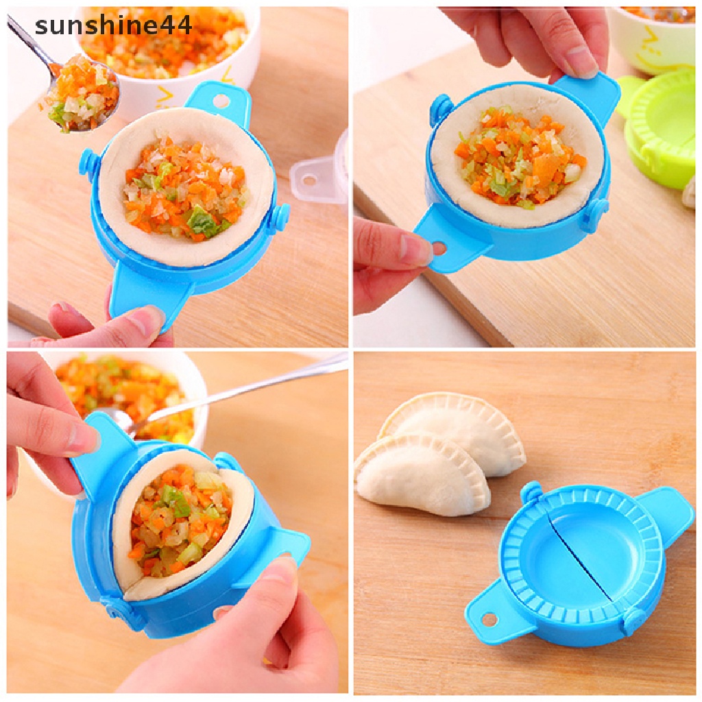 Sunshine 1Pc Cetakan Adonan Pangsit / Pie / Ravioli Bahan Plastik