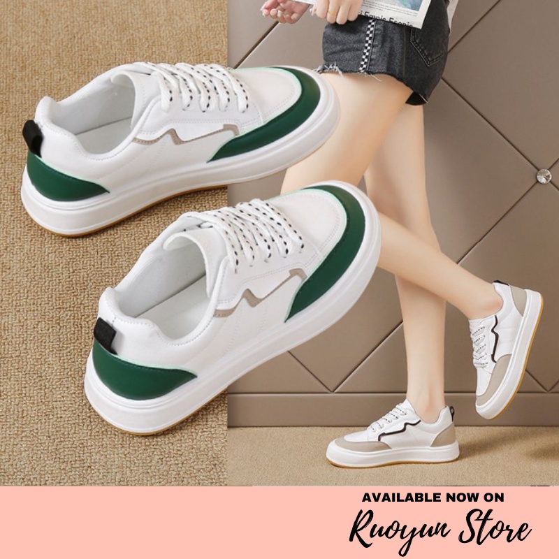RYX - Line Wings Sepatu Sneakers Tali Fashion Casual / Olahraga - Ori Import