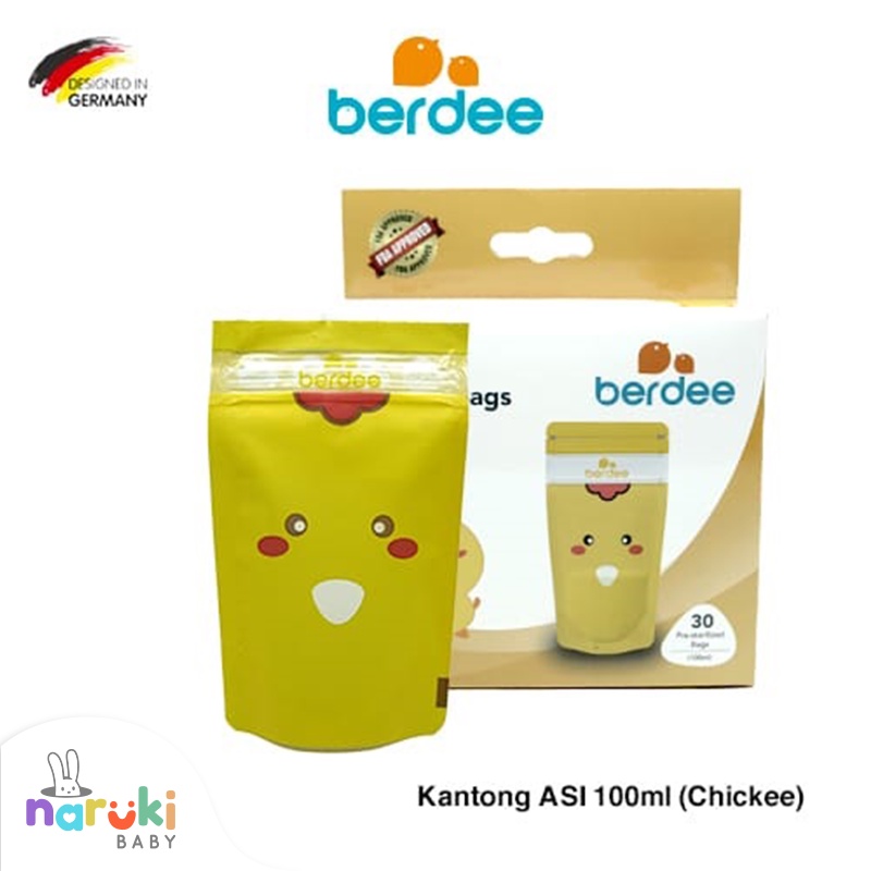 Kantong Asi Berdee Breastmilk Storage 100ml/150ml Kemenkes