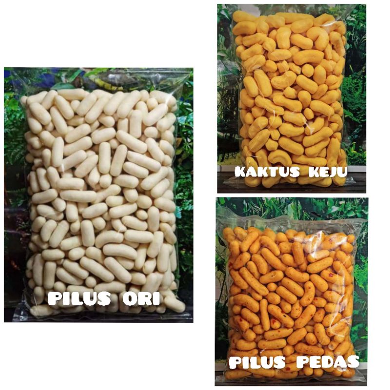 

250g aneka macam snack kiloan kaktus / kaktus ori / kaktus keju / kaktus pedas
