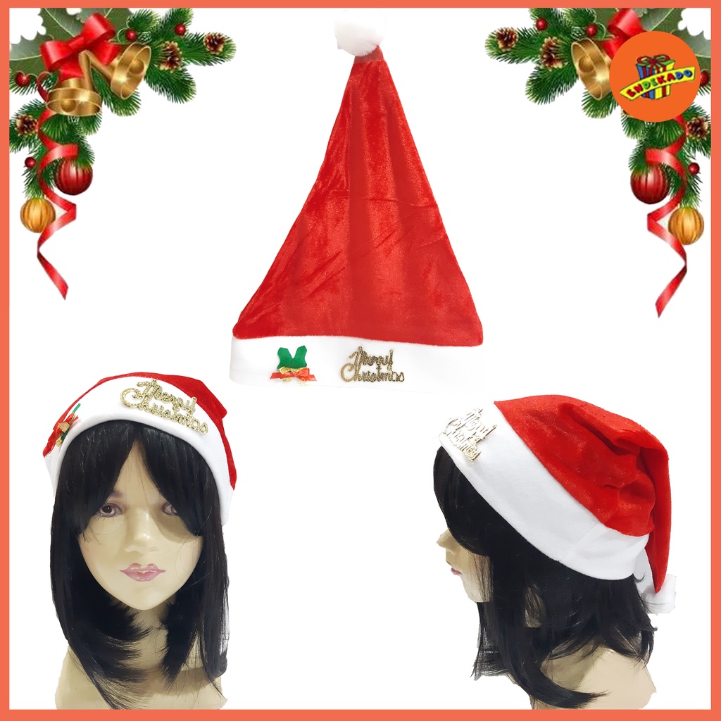 TOPI NATAL KARAKTER - Hiasan Topi Natal