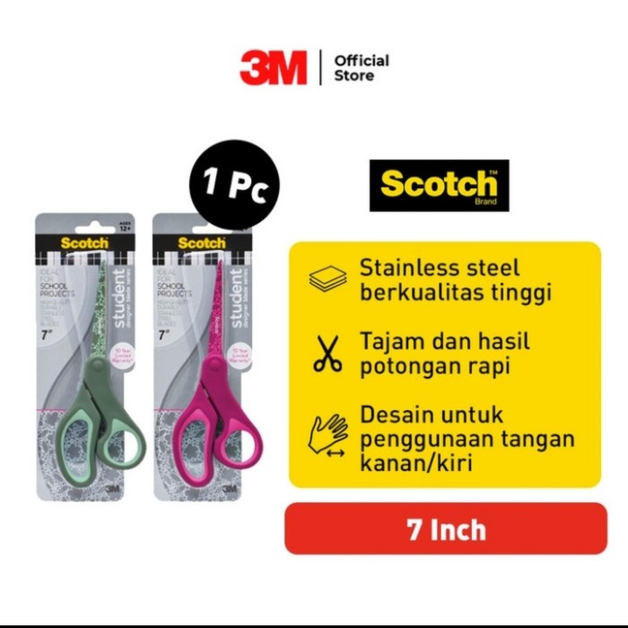

Bergaransi Scotch 3 M Gunting Anak 3 M Gunting Multifungsi Serbaguna 7 Inch Promo