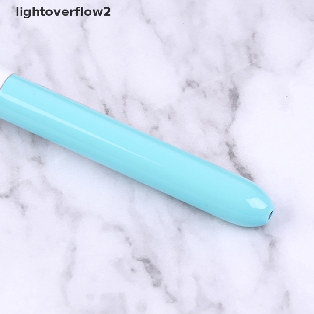 (lightoverflow2) Pulpen Dengan Kipas Angin mini Bahan Metal Untuk Pelajar