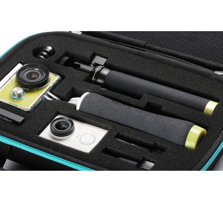 Promo  Tas Original Hard Case For Xiaomi Yi Action Camera Gopro Kogan Bpro Brica Sjcam Sbox Camera Bag ~