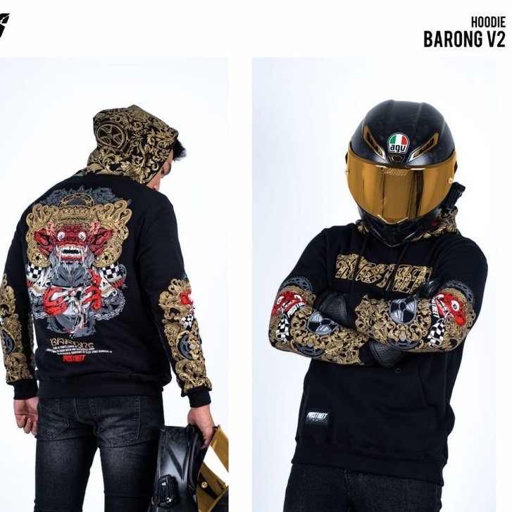Hoodie Prostreet BARONG CULTURE PRIDE V2 Full Printing / Sweater Hoodie Sunmori Prostreet Riders Pri