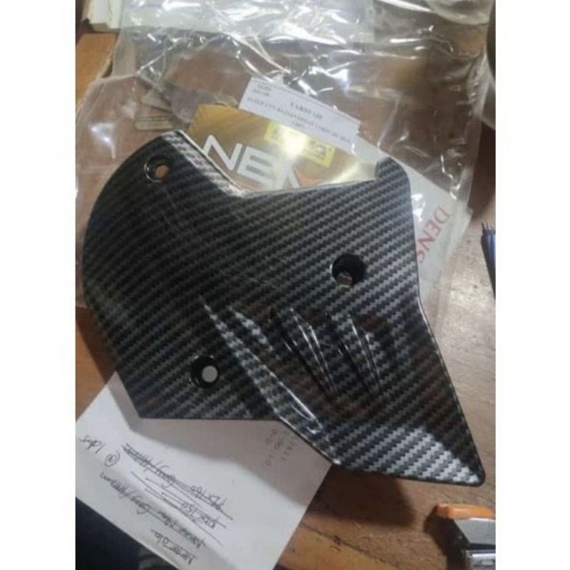 Cover Tutup CVT Bagian Depan Honda Vario 160 Carbon Karbon Nemo / Cover CVT Nemo Vario 160
