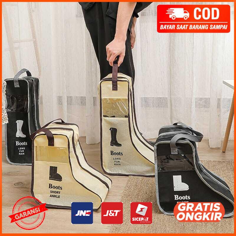 Tas Travel Sepatu Bot Reusable LJ 22