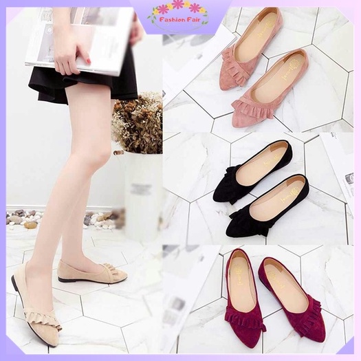 [LOKAL] Fashion Fair - FLATSHOES RAMPEL CST 01 FLATSHOES Wanita Morymony sendal sandal