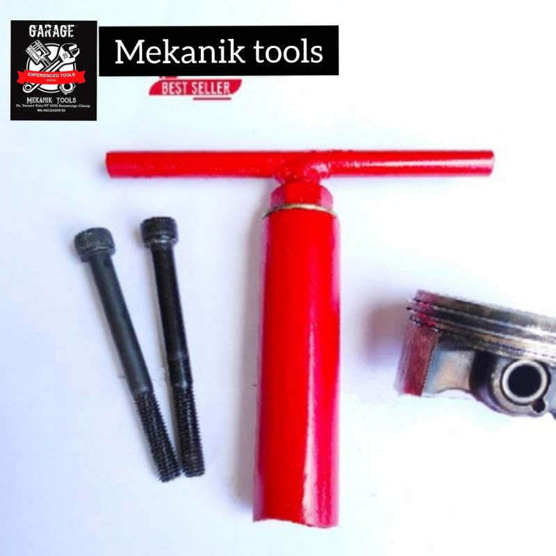 Treker Pembuka Lepas Pin Piston yg macet alat cabut pen piston tanpa ketrok